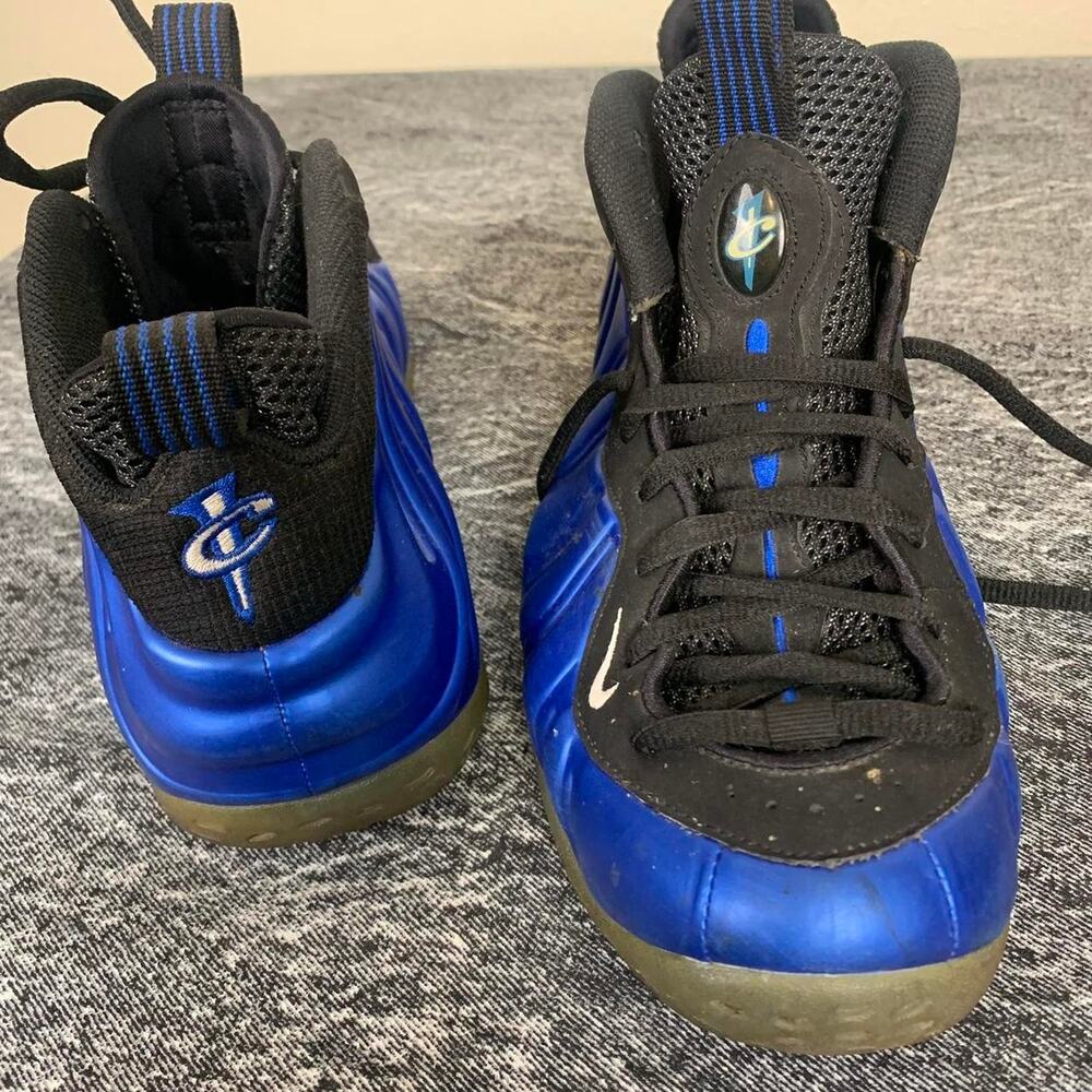 Nike Air Foamposite One Royal Blue Sneakers - Picture 8 of 8
